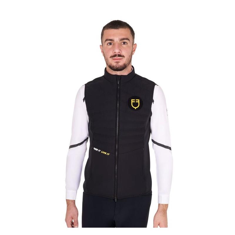 Smanicato Uomo Slim Fit In Tessuto Tecnico