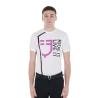 T-Shirt Da Uomo Slim Fit Con Logo Ride It Live It