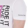 T-Shirt Da Uomo Slim Fit Con Logo Ride It Live It