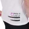T-Shirt Da Uomo Slim Fit Con Logo Ride It Live It