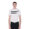 T-Shirt Da Uomo Slim Fit Con Logo Viola E Dettagli Neri