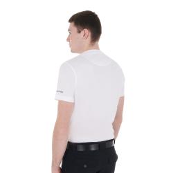 T-Shirt Da Uomo Slim Fit Con Logo Viola E Dettagli Neri