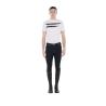 T-Shirt Da Uomo Slim Fit Con Logo Viola E Dettagli Neri