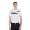 T-Shirt Da Uomo Slim Fit Con Logo Viola E Dettagli Neri