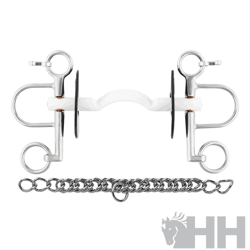 Bocado Sprenger Nathe Pelham Pierna 5,5Cm Embocadura Dura