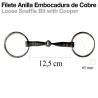 Filete Anilla Embocadura Cobre 65Mm X 12.5Cm