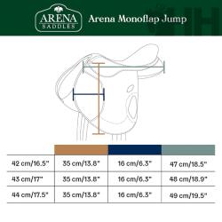 Silla Ing.salto Arena Monoflap