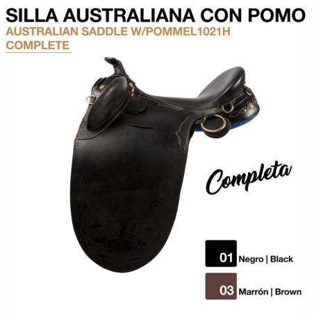 Silla Australiana Con Pomo (Completa)