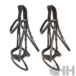 Cabezada Inglesa Lexhis Agnes Con Riendas Lona