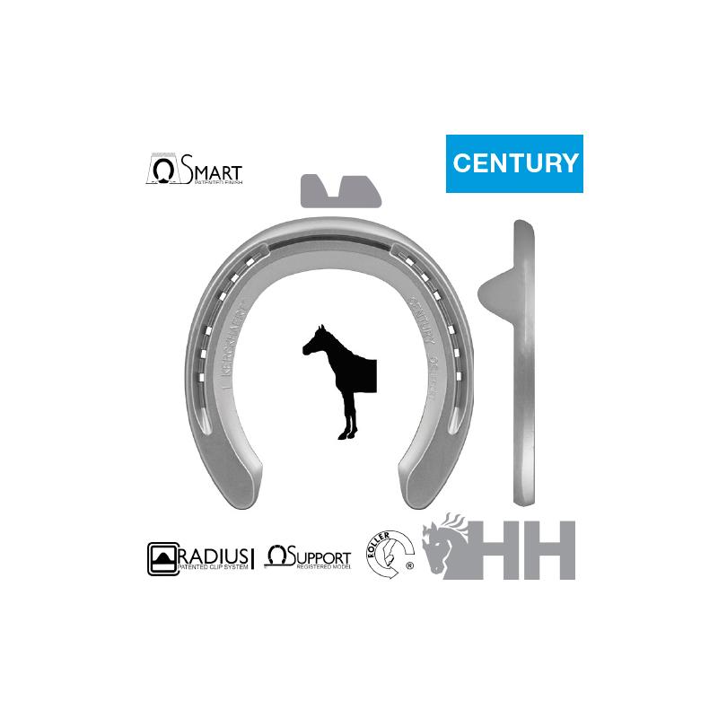 Herradura Kerckhaert Alu Century Support Aluminio 2 Pestañas Delantera