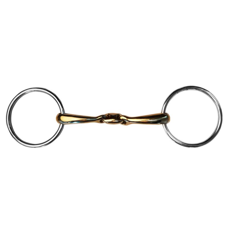 Filete Zaldi Equestrian 3-Piezas Inoxidable Z426