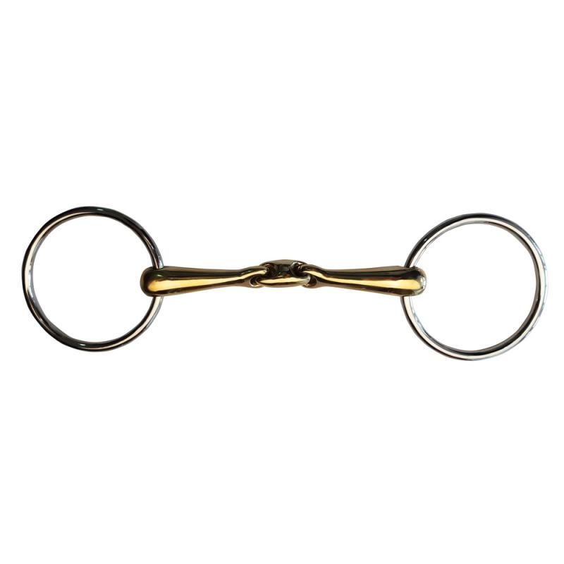 Filete Zaldi Equestrian 3-Piezas Inoxidable Z432
