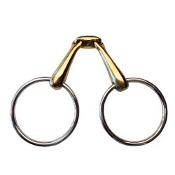 Filete Zaldi Equestrian 3-Piezas Inoxidable Z432