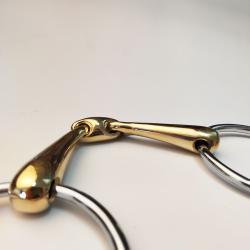 Filete Zaldi Equestrian 3-Piezas Inoxidable Z432