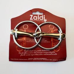 Filete Zaldi Equestrian 3-Piezas Inoxidable Z432