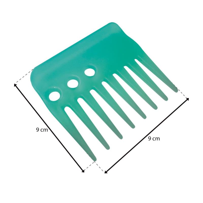 Peine Plástico Tattini 8 Dientes