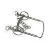 Bocado Coche Liverpool Inox Barra Recta Embocadura Estriada