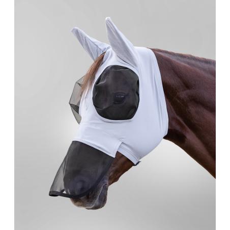 Máscara Antimoscas Puck Fly Con Protección Nasal