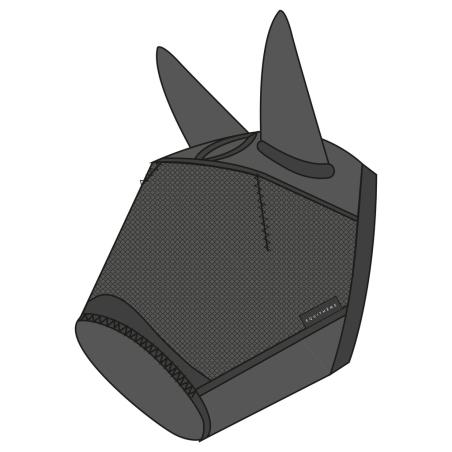 Máscara Anti-Moscas/Anti-Uv Equithème - Suave