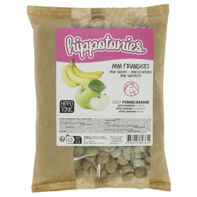 Mini Golosinas Hippotonic - Hippotonies, Manzana/Banana 200G