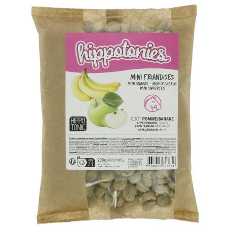Mini Golosinas Hippotonic - Hippotonies, Manzana/Banana 200G