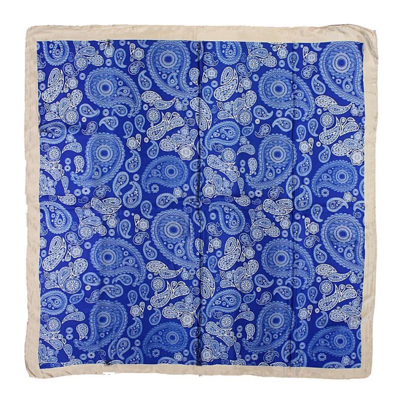 Pañuelo 90X90 Azul 600-1015
