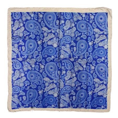 Pañuelo 90X90 Azul 600-1015