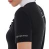 Polo Concorso Donna Slim Fit Con Ruches E Strass