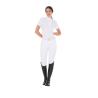 Polo Concorso Donna Slim Fit Con Ruches E Strass