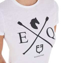 T-Shirt Donna Eq In Cotone