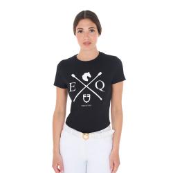 T-Shirt Donna Eq In Cotone