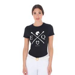 T-Shirt Donna Eq In Cotone