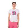 T-Shirt Donna Wild Life In Cotone Con Stampa