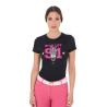 T-Shirt Donna Wild Life In Cotone Con Stampa