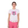 T-Shirt Donna Wild Life In Cotone Con Stampa