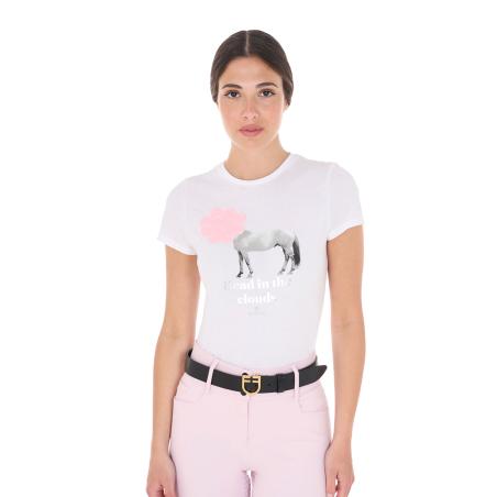 Women's Head In The Clouds Cotton T-Shirt