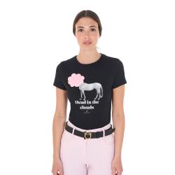 Women's Head In The Clouds Cotton T-Shirt