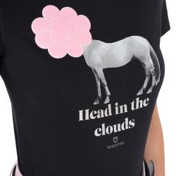 Women's Head In The Clouds Cotton T-Shirt