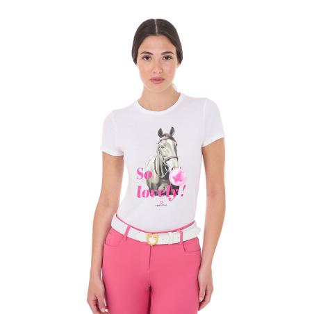 T-Shirt Donna So Lovely In Cotone