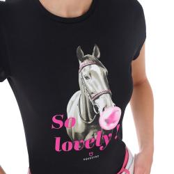 T-Shirt Donna So Lovely In Cotone