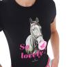 T-Shirt Donna So Lovely In Cotone