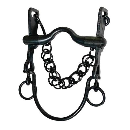 Bocado Vaquero Pavonado Embocadura Suave