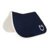 Wave Quilting Jumping Saddle Pad In Technical Fabric
