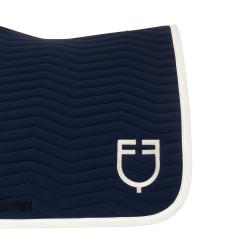 Wave Quilting Jumping Saddle Pad In Technical Fabric