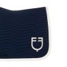 Wave Quilting Jumping Saddle Pad In Technical Fabric
