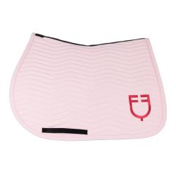 Wave Quilting Jumping Saddle Pad In Technical Fabric