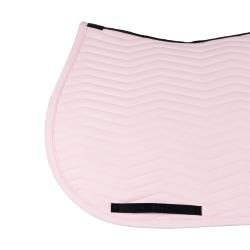 Wave Quilting Jumping Saddle Pad In Technical Fabric