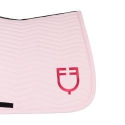 Wave Quilting Jumping Saddle Pad In Technical Fabric
