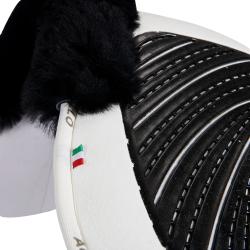 Acavallo Close Contact Classic Gel & Memory Foam Pad With Sheepskin