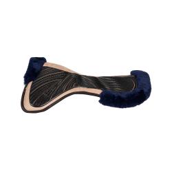 Acavallo Close Contact Classic Gel & Memory Foam Pad With Sheepskin